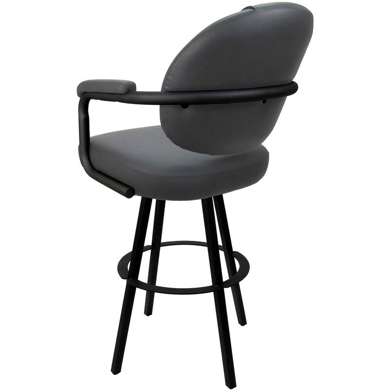 Swivel Metal Bar Stool M-70 on Warren Base