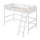 preview thumbnail 11 of 36, Playhouse Inspired Twin Size Loft Bed with Ladder