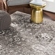 preview thumbnail 4 of 33, Livabliss Reimes Distressed Traditional Area Rug Charcoal - 5' 3" x 7' 3"
