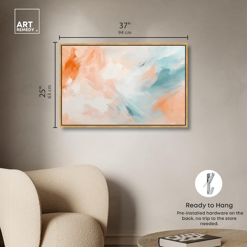 Sunrise Palette II Canvas by Art Remedy