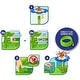 preview thumbnail 5 of 3, Lanard: Whip Splash Sprinkler - Flower Shaped Water Sprinkler Outdoor Toy