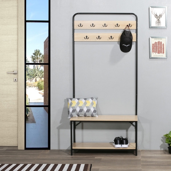 Oak hall top storage