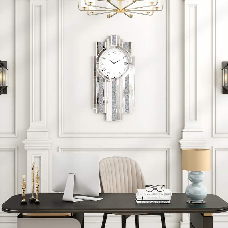 Diamond Crystal Wall Clock