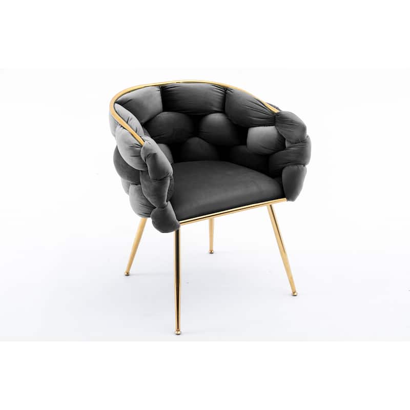 single sofa chair bedroom lazy person household dresser stool manicure table back chair black