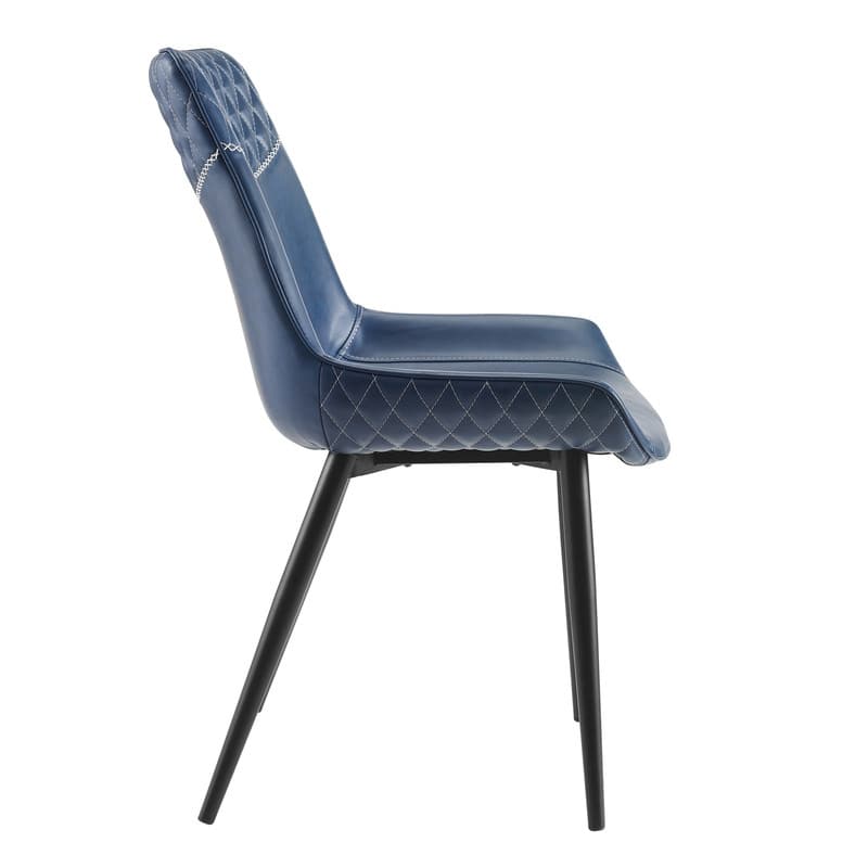 Linon Cary Blue Dining Chairs (Set of 2)