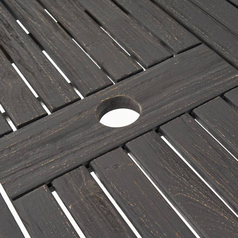 Outdoor Expandable Acacia Wood Dining Table