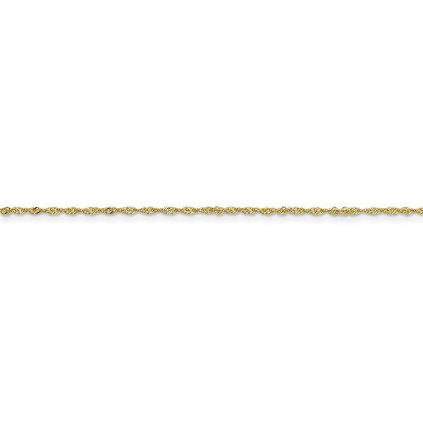 Polished Link Women Men 10K Solid White Gold Box Necklace Chain 1.0mm 16-24" Polished Link Women Men 10K Solid White Gold Box Necklace Chain 1.0mm 16-24"