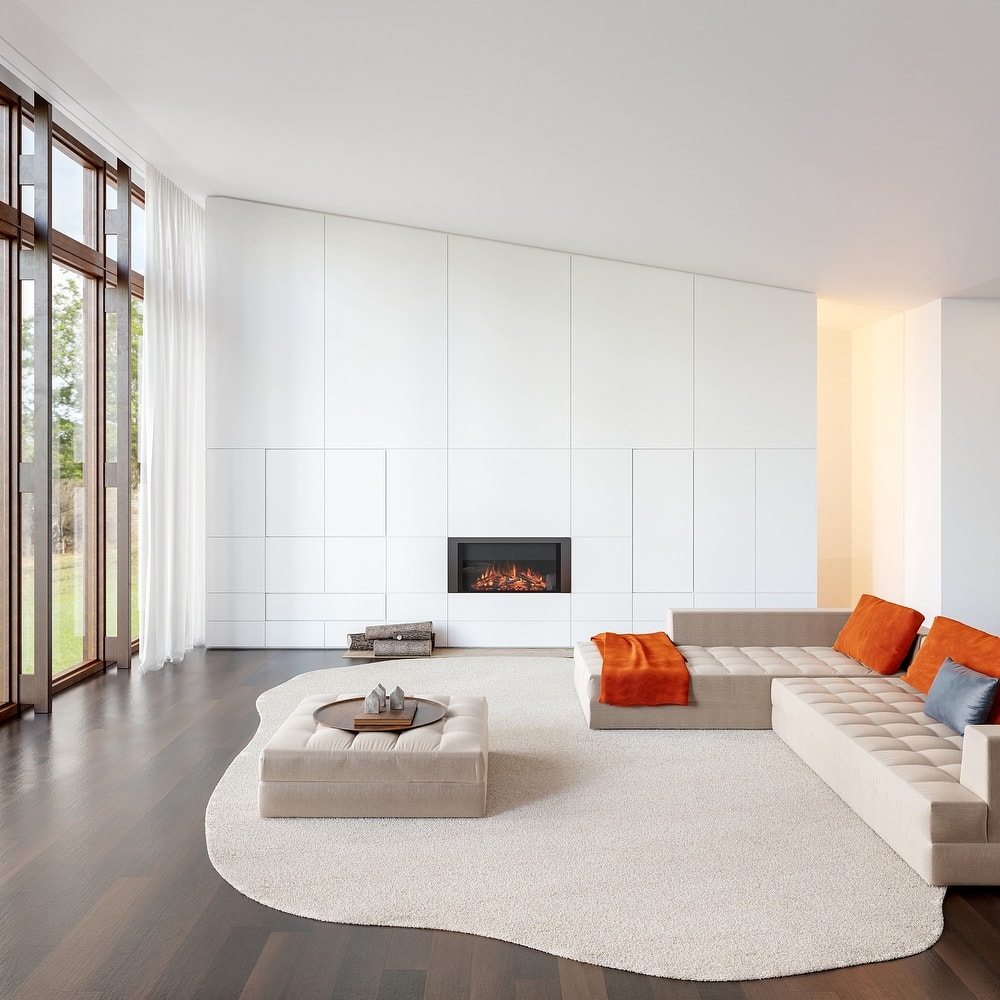 Clementime Modern Wool Area Rug