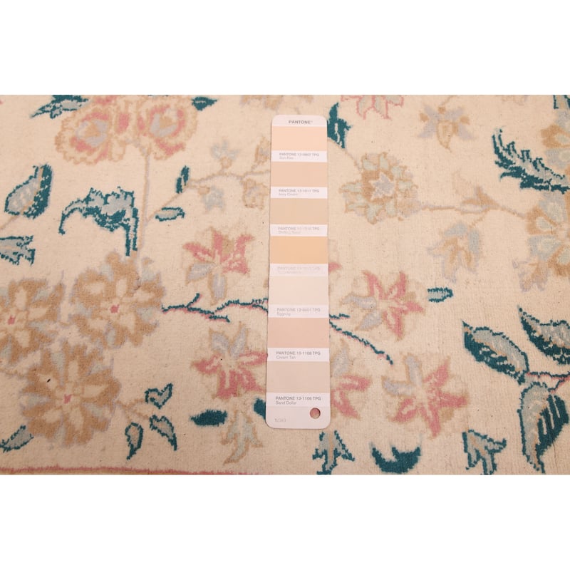 ECARPETGALLERY Hand-knotted Pako Persian 18 Of 20 Ivory Wool Rug - 6'1 x 9'4