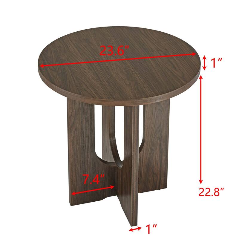 Modern Simple Coffee Table Solid Wood Coffee Table Nordic Style Waterproof Coffee Table, for Home and Office