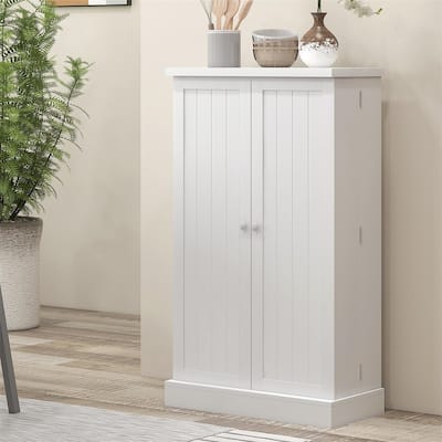 41" Kitchen Storage Cabinet w/ 5 tier Shelving and Adjustable Shelves