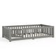 preview thumbnail 65 of 159, Wood Floor Bed with Safety Guardrails and Door