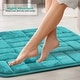 preview thumbnail 19 of 131, Clara Clark Ultra Soft Non Slip and Absorbent Bath Rug - Tiled Velvet Memory Foam Bath Mat