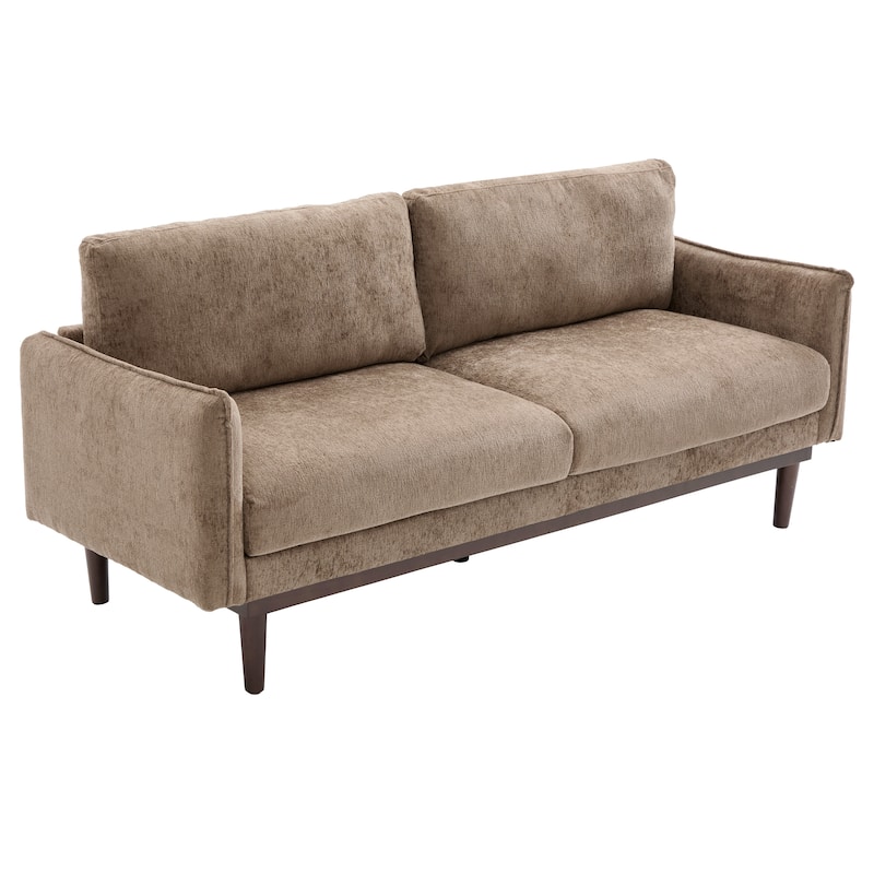 Modern Style Loveseat Sofa 75.75" Sofa Couch 2-seater Sofa with Spacious Seating Area for Living Room