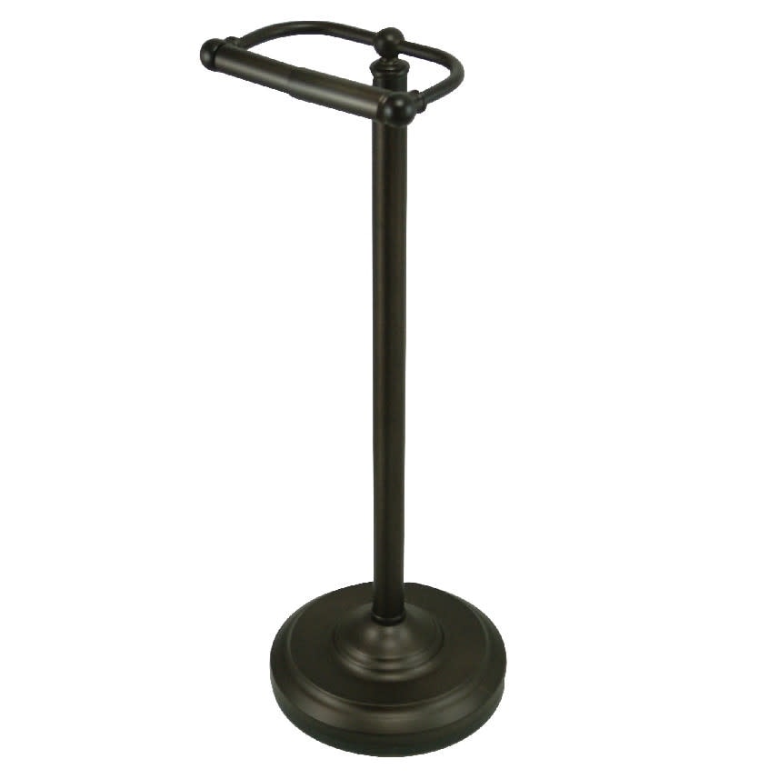 Kingston Brass Vintage Free Standing Spring Bar Toilet Paper Holder