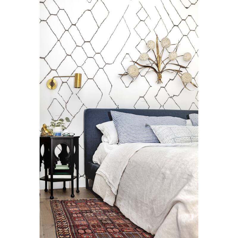 ECARPETGALLERY Hand-knotted Antalya Vintage Red Wool Rug - 4'6 x 8'5