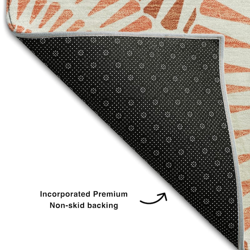Premium Washable Super Soft Casual Geo Mayfield Rug