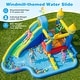 preview thumbnail 7 of 8, Costway Inflatable Water Slide Park with Slide, Jumping Area, Splash - w/ 680W Blower