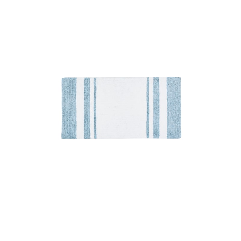 Madison Park Spa Cotton Reversible Bath Rug