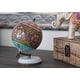 preview thumbnail 1 of 14, Multi Resin Traditional Globe 7 x 5 x 5 Red