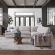 preview thumbnail 2 of 8, Uttermost Refuge Sand Left Arm Facing Sofa - 30"Hx 43.25"Wx 37.5 "D