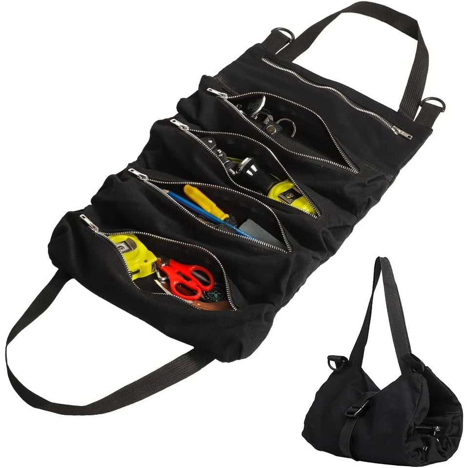 Multi-Purpose Super Roll Tool Roll Up Bag