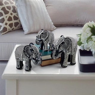 Design Toscano Pachyderm Parade Elephant Herd Statues