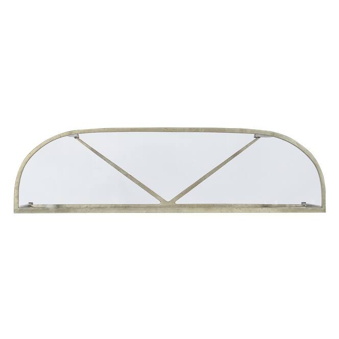 Hooker Furniture M14-80151-95 Cora 58" Wide Glass Top Iron Sofa Table