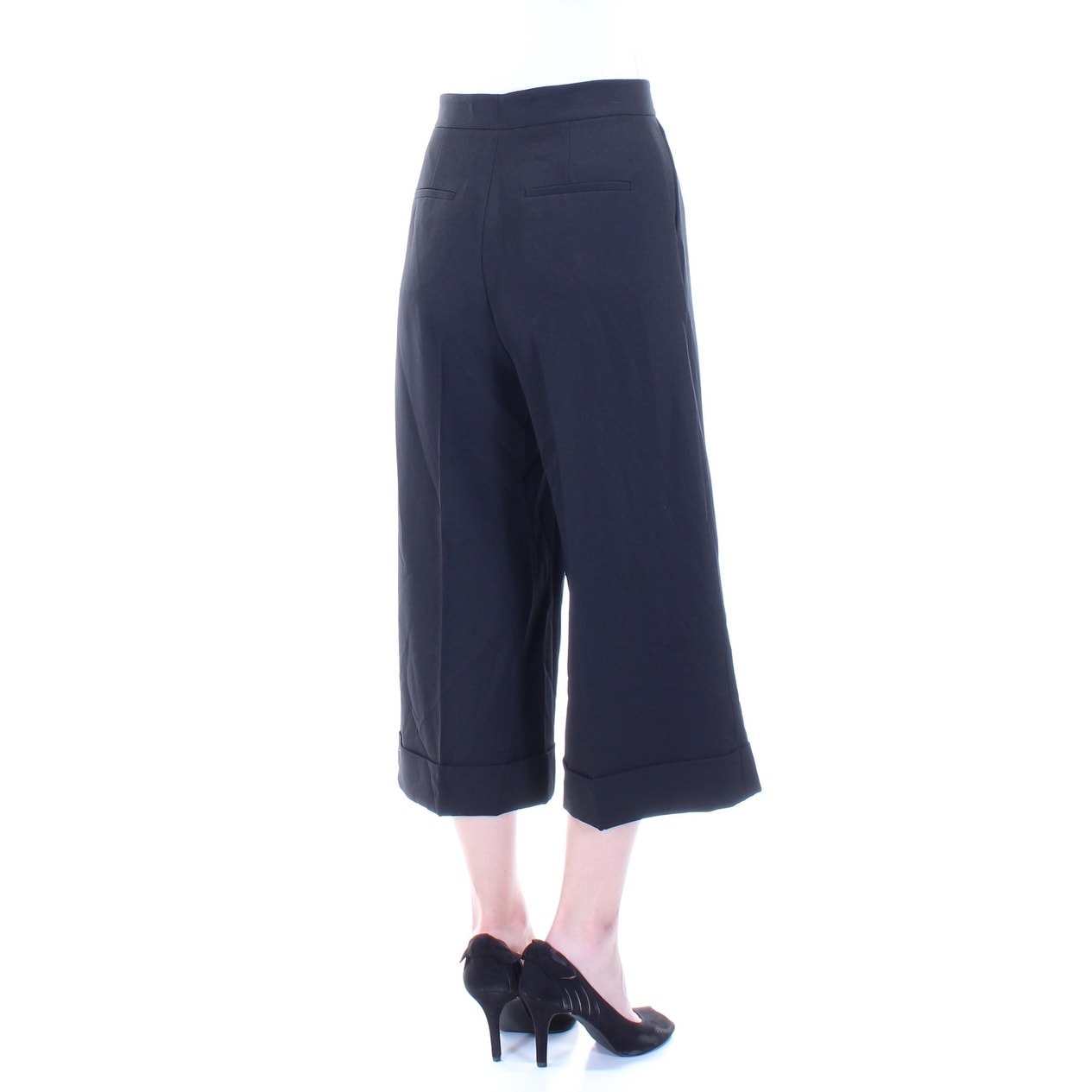 Shop Anne Klein Womens Black Capri Pants Size 4 Overstock