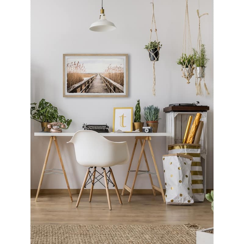 'Weekend Vibes' Framed Painting Print