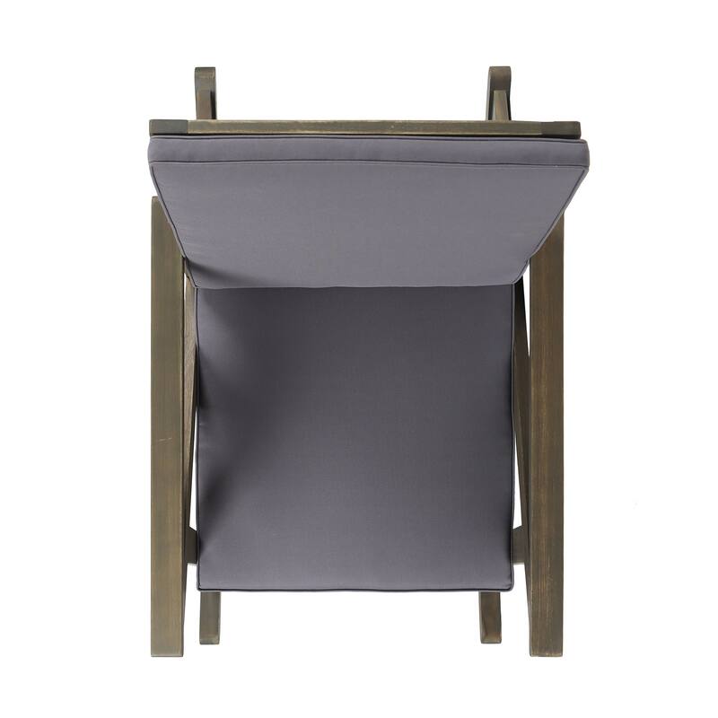 GUS ROCKING CHAIR with Soft Cushions and Durable Wooden Frame, Perfect for Indoor and Outdoor