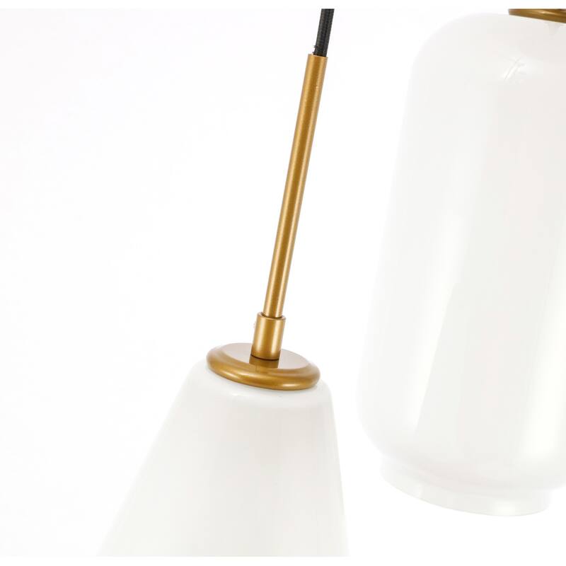 Gerald Glass 3-light Pendant