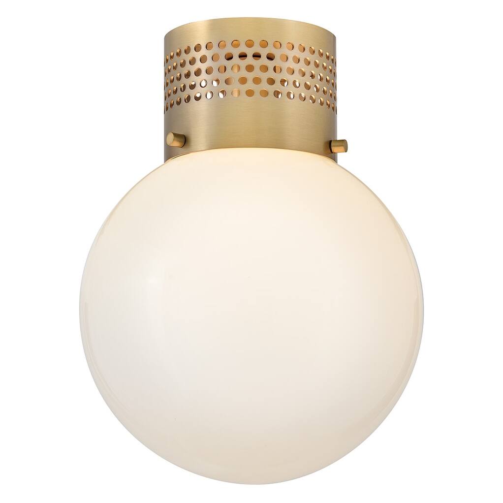 Lark 84221 Taj 10" Wide Flush Mount Globe Ceiling Fixture