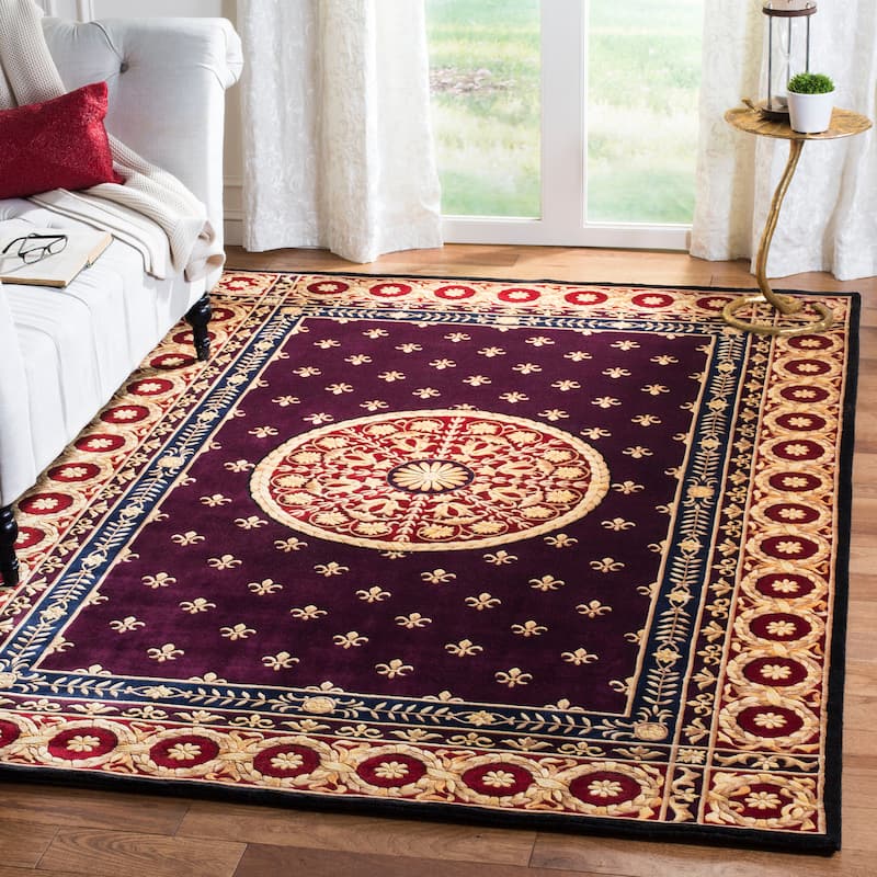 SAFAVIEH Couture Hand-knotted Florence Luce Traditional Oriental Wool Rug - 8' x 10' - Assorted