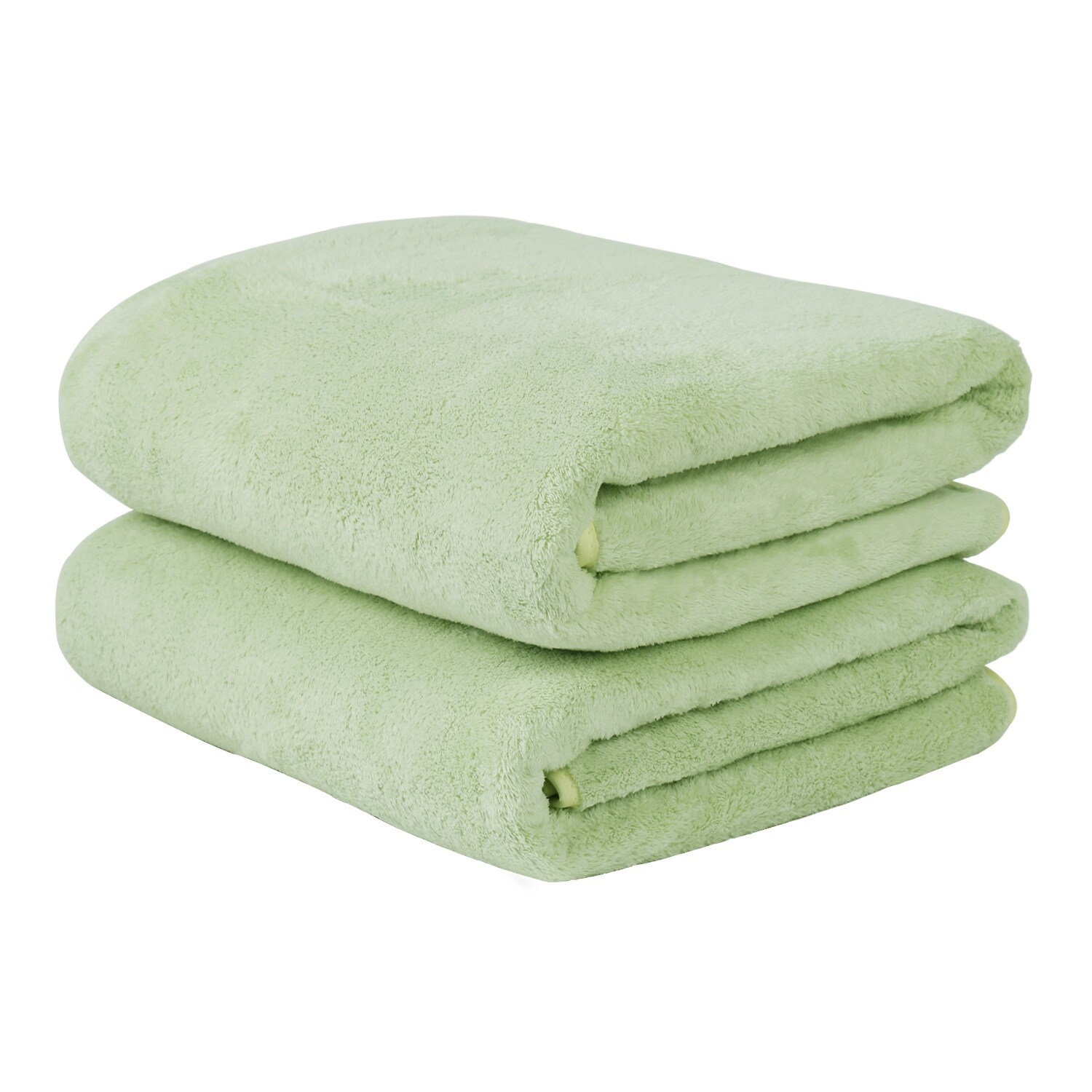 350GSM Softest Plush Fleece Towel Set Highly Absorbent Towels with
