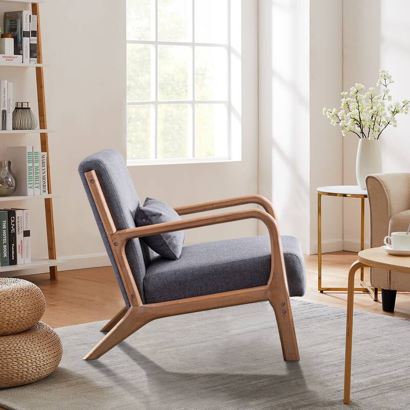 Aston Modern Solid wood Accent Chair