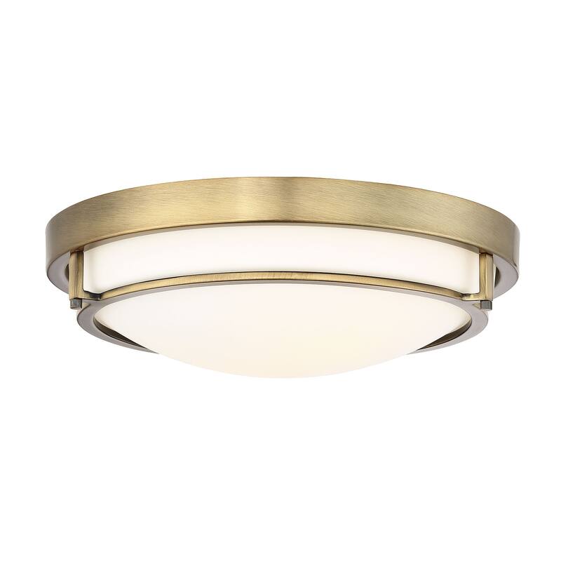 Trade Winds Felton 2-Light 13" Ceiling Light For Hallways and Bedrooms