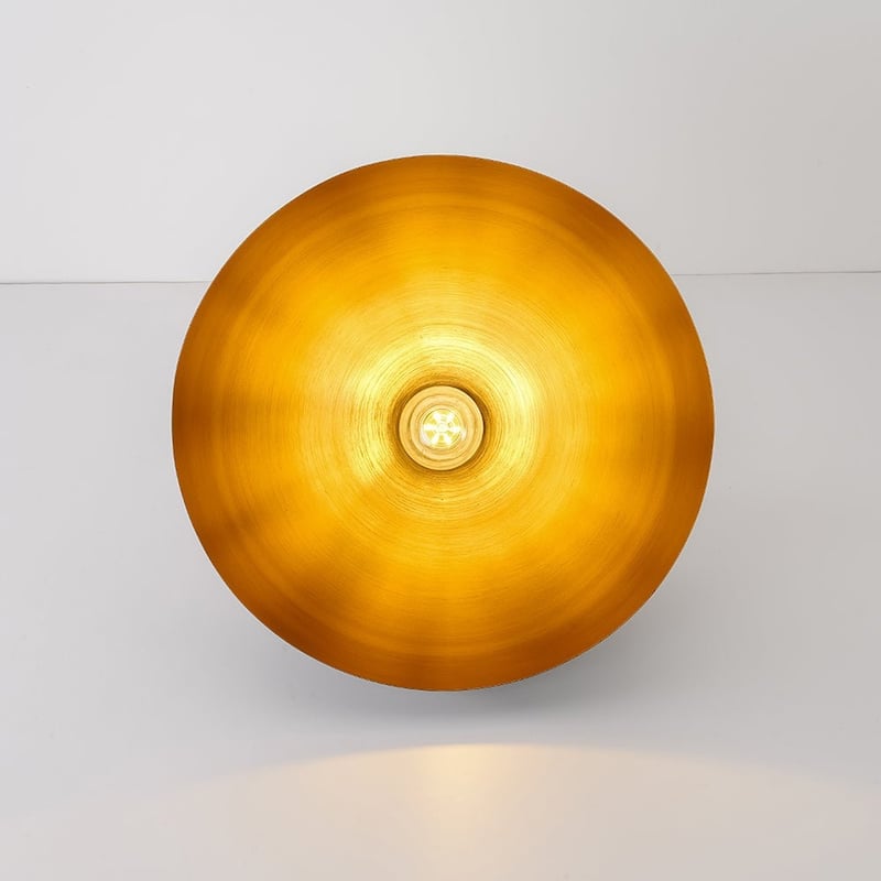 Modern Farmhouse 1-Light Metal Dome Semi Flush Mount 15.7in