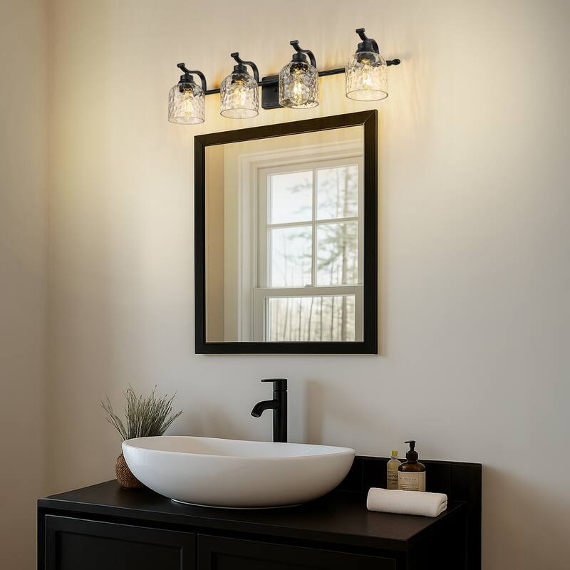 Modern 3/4-Light Bathroom Vanity Light