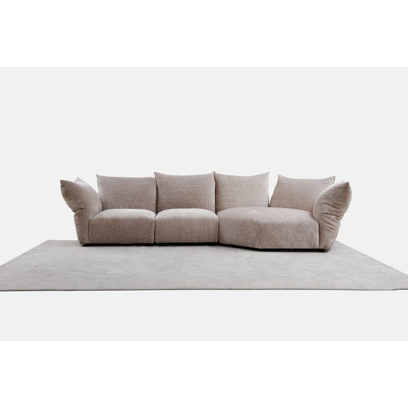 Edar 150'' Adjustable Back And Arm Reversible Sectional