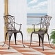 preview thumbnail 4 of 3, Tucson Dining Chair, Black Copper (Set of 2)