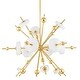 preview thumbnail 1 of 3, Hudson Valley Lighting 8145 Maynard 45" Wide LED Sputnik Chandelier Aged Brass
