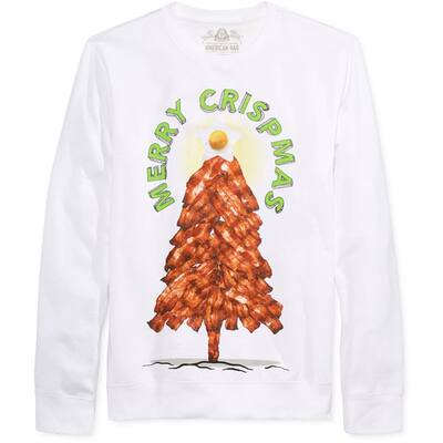 American Rag Mens Merry Crispmas Sweatshirt