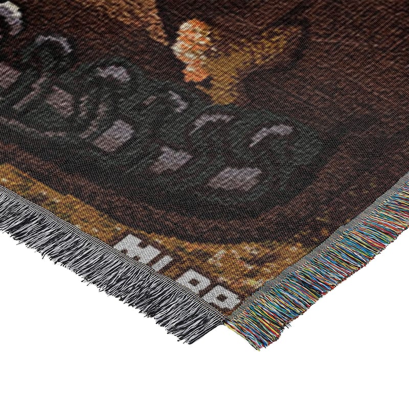 MLB Woven Tapestry Throw Blanket