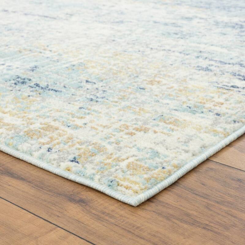 Luxe Weavers Modern Abstract Area Rug, Non-Shedding Carpet