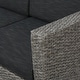 preview thumbnail 25 of 39, Moses 5-piece Outdoor Wicker Polyester Sofa Set