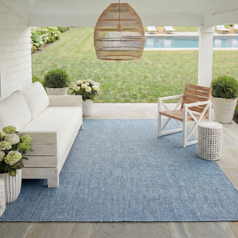 SAFAVIEH Courtyard Begajeta Indoor/Outdoor Waterproof Patio Backyard Rug.