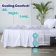 preview thumbnail 4 of 3, Martex Brrr Cooling Cotton Blend 300 Thread Count Quick-Dry Sheet Set