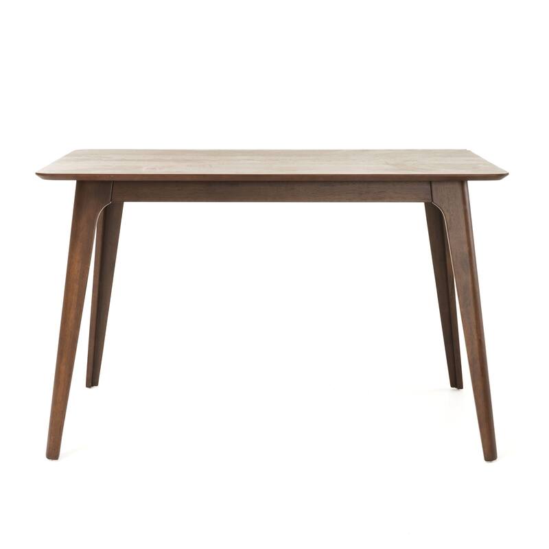 5-Piece Dining Table Set with One Solid Wood Frame Table and 4 Upholstered Chairs for Dining Room