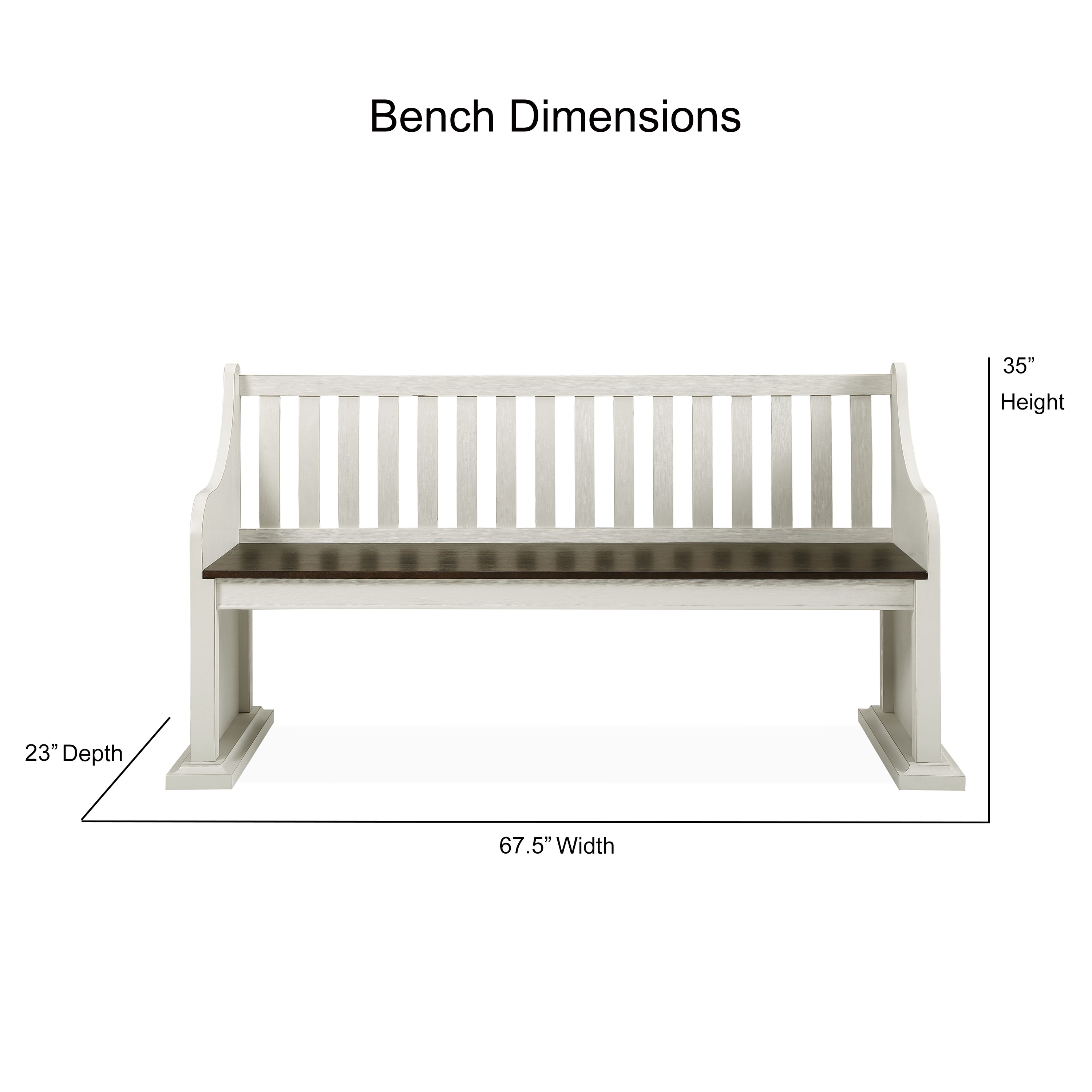 Steve Silver Jillian Farmhouse Pew Dining Bench On Sale Bed Bath Beyond 30713992